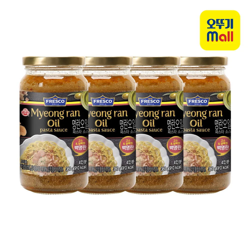 OTOKI Fresco Myeong-ran Oil Pasta Sauce 380g X 4ea