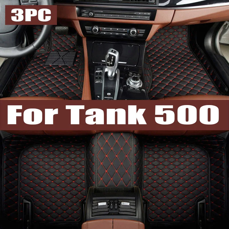 

Car Trunk Storage Mats For Tank 500 5 Seats 2022 2023 2024 TPE Luxury Dirt-resistant Rear Trunk Pads Cargo Rugs Auto trunk mat