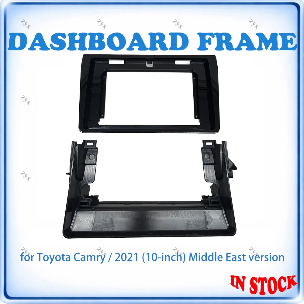 Car Radio Fascia Frame For Toyota Camry 2021 10 inch Middle East Version Canbus Wiring Harness