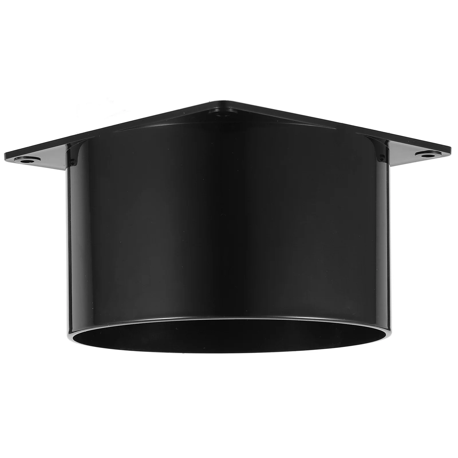 Fresh Air System Connection Port Dust Collection Hose Square Bottom Duct Connector Flange Pipe