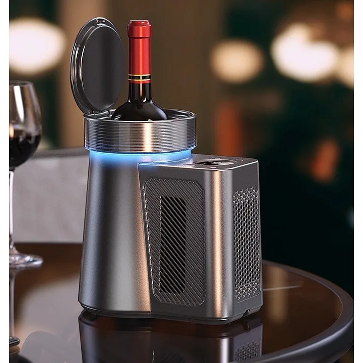Household Wine Chiller Desktop Wine Cooling Equipment Mini Constant Temperature Wine Preservation Gadget