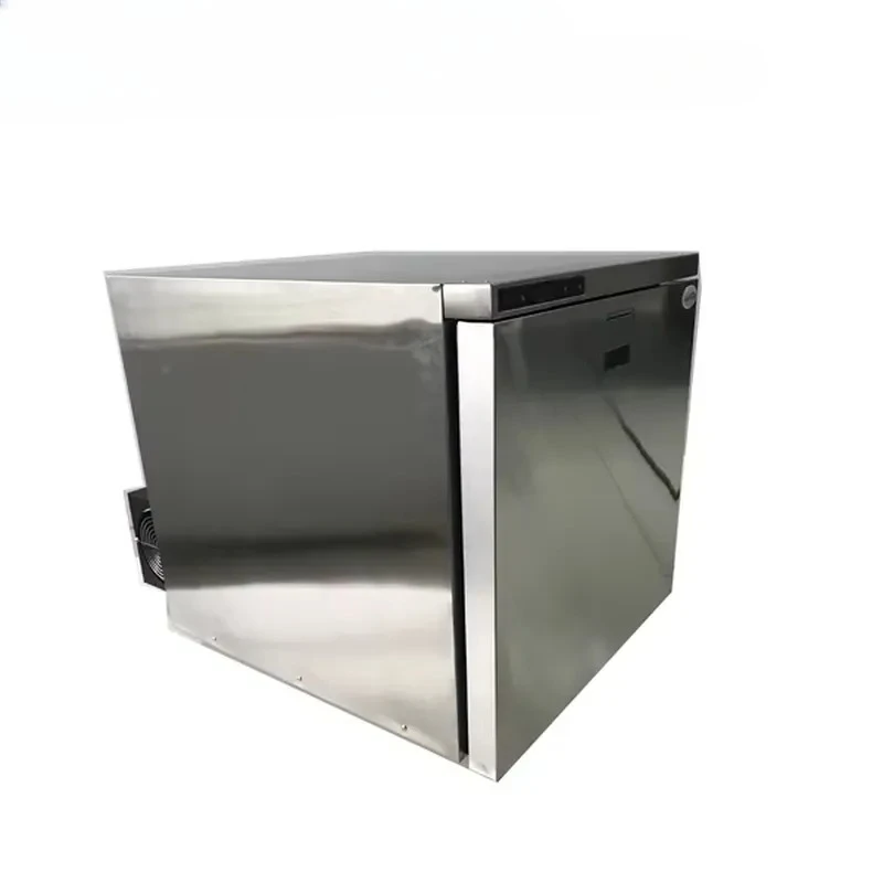 CE Certified 12V & 24V Portable Car Fridge 105L Compressor Refrigeration Freezer Drawer Made of Plastic