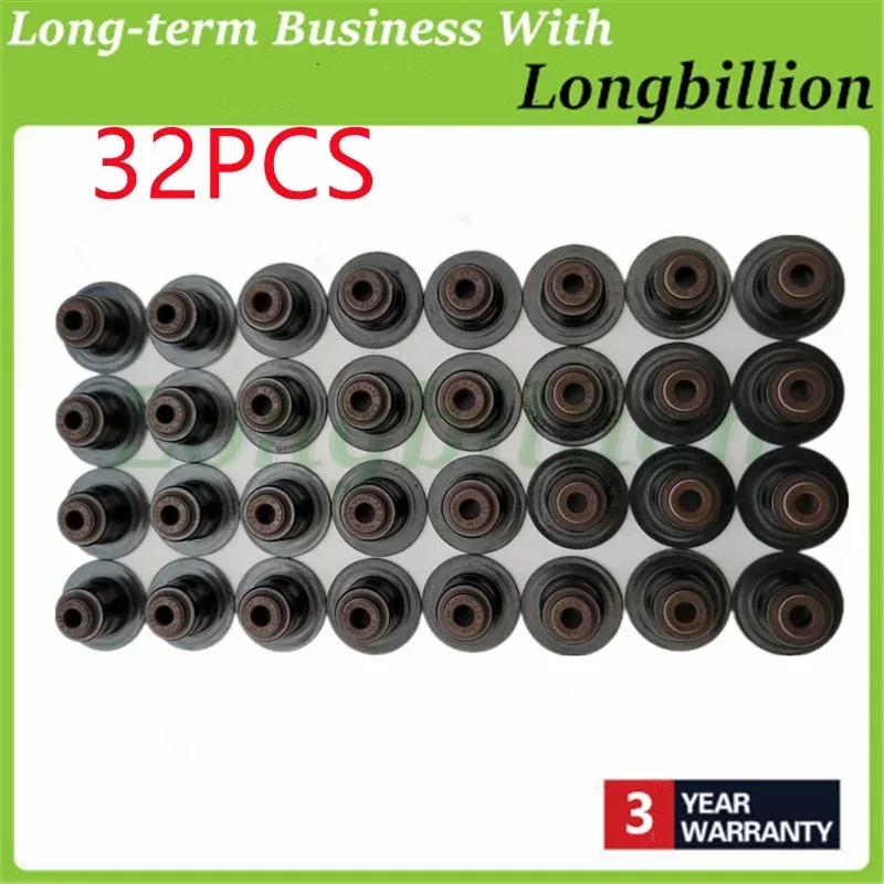 

32 PCS Valve Stem Seals For Land Rover LR4 3.0T 5.0L 5.0T 508PT-V8 OEM LR078819 AJ811473 LR010753 LR038164 12033900 49331926