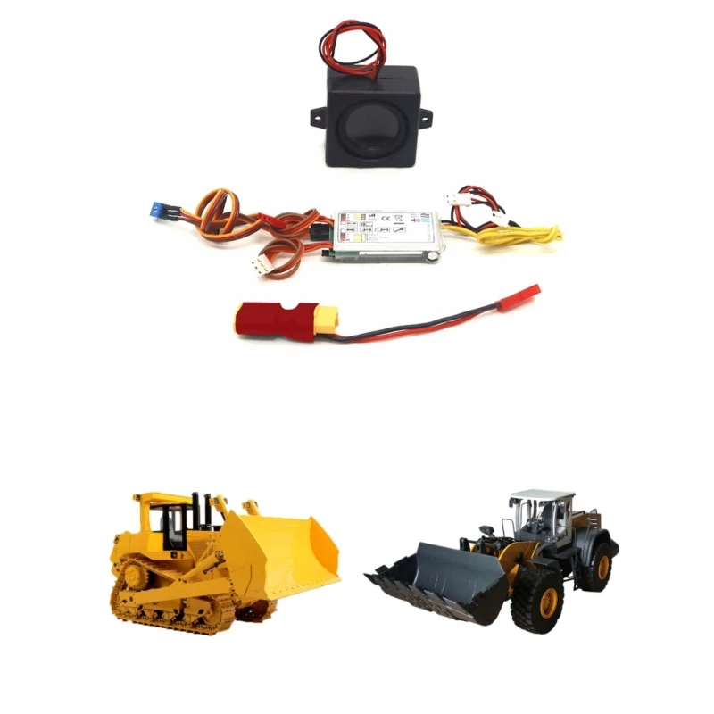 

Sound Groups Analog Sound kit for Rc Bulldozer Earthmover Dozer Hydraulic Track Forklifts Remote Control Toys Upgrades