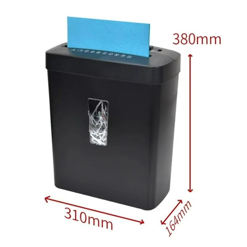 CD220P مكتب سطح المكتب الكهربائي الأوتوماتيكي يستخدم 6 أوراق شرائط قطع آلات تقطيع حجم الورق A4 الشخصية #1