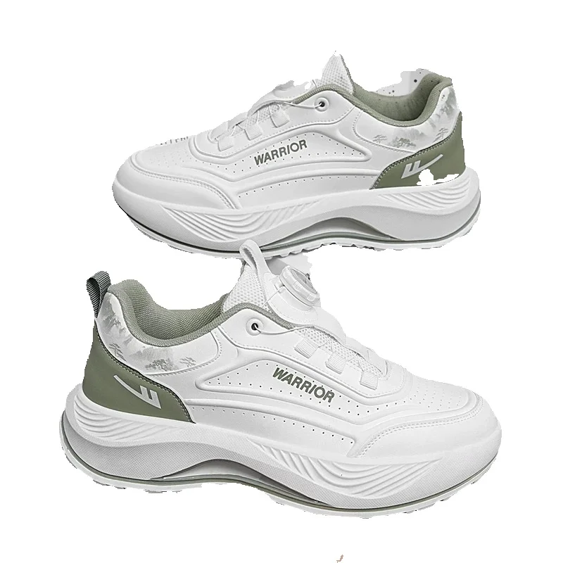 Men's Warrior Sneakers 2026 Spring New Model, Thick-soled Versatile Dad Shoes, Lightweight And Comfortable Thin Running Shoes For Men B_vogvips.com
