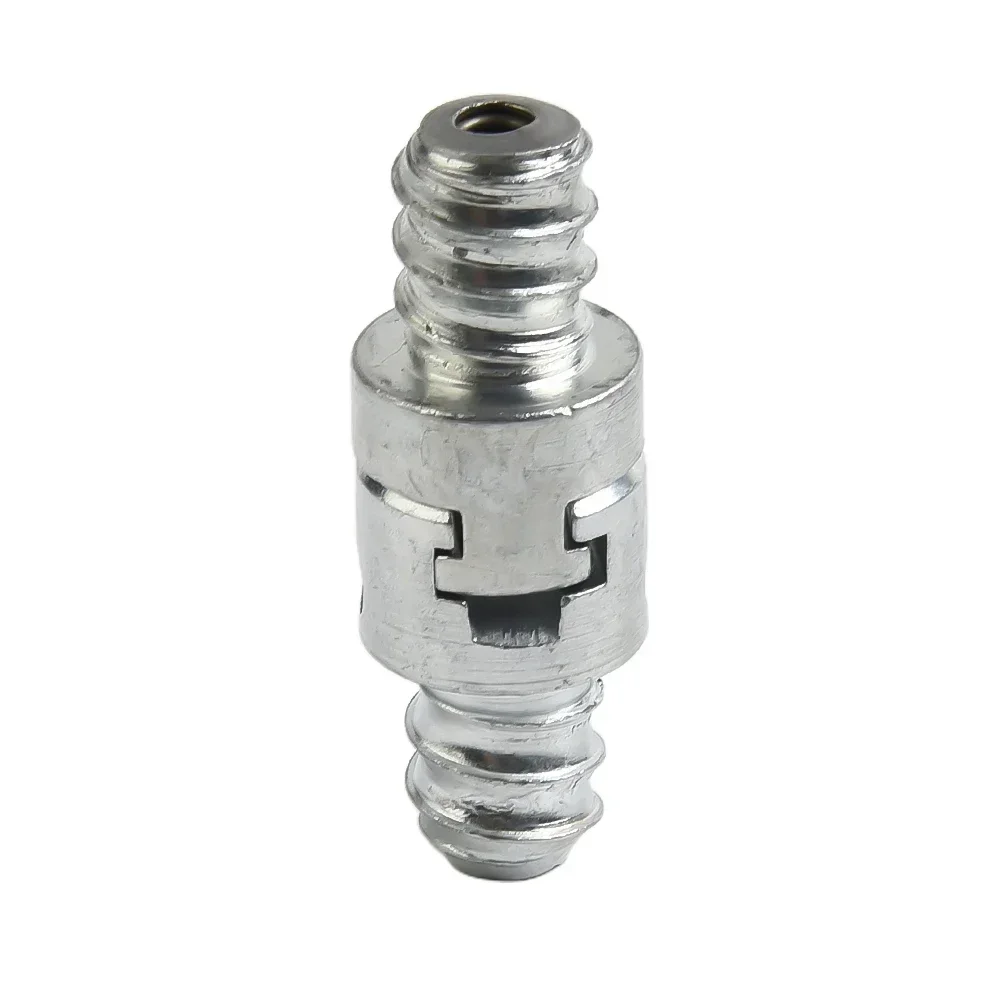 2pcs 16mm Electric Drill Pipe Dredge Spring Cleaner Adapter Male And Female Connecting Rod Cleaner Machine Head Connector