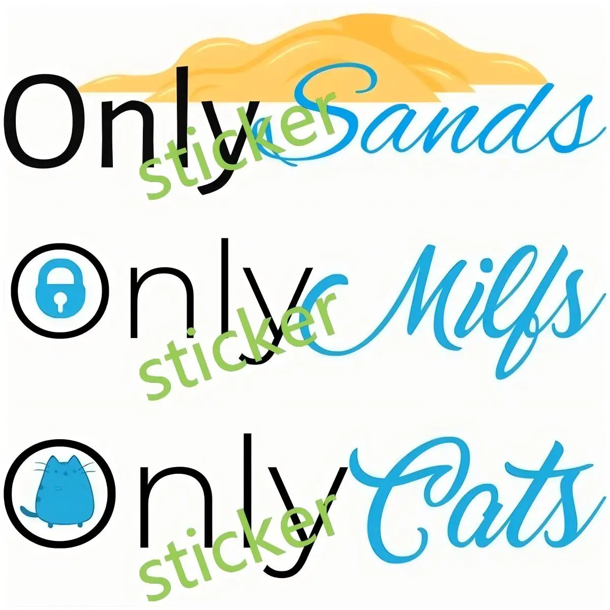 

Personality Onlyfans Sticker And Decals Vinyl Cover Scratches Fashion For Window Trunk Bumper Car Accessories