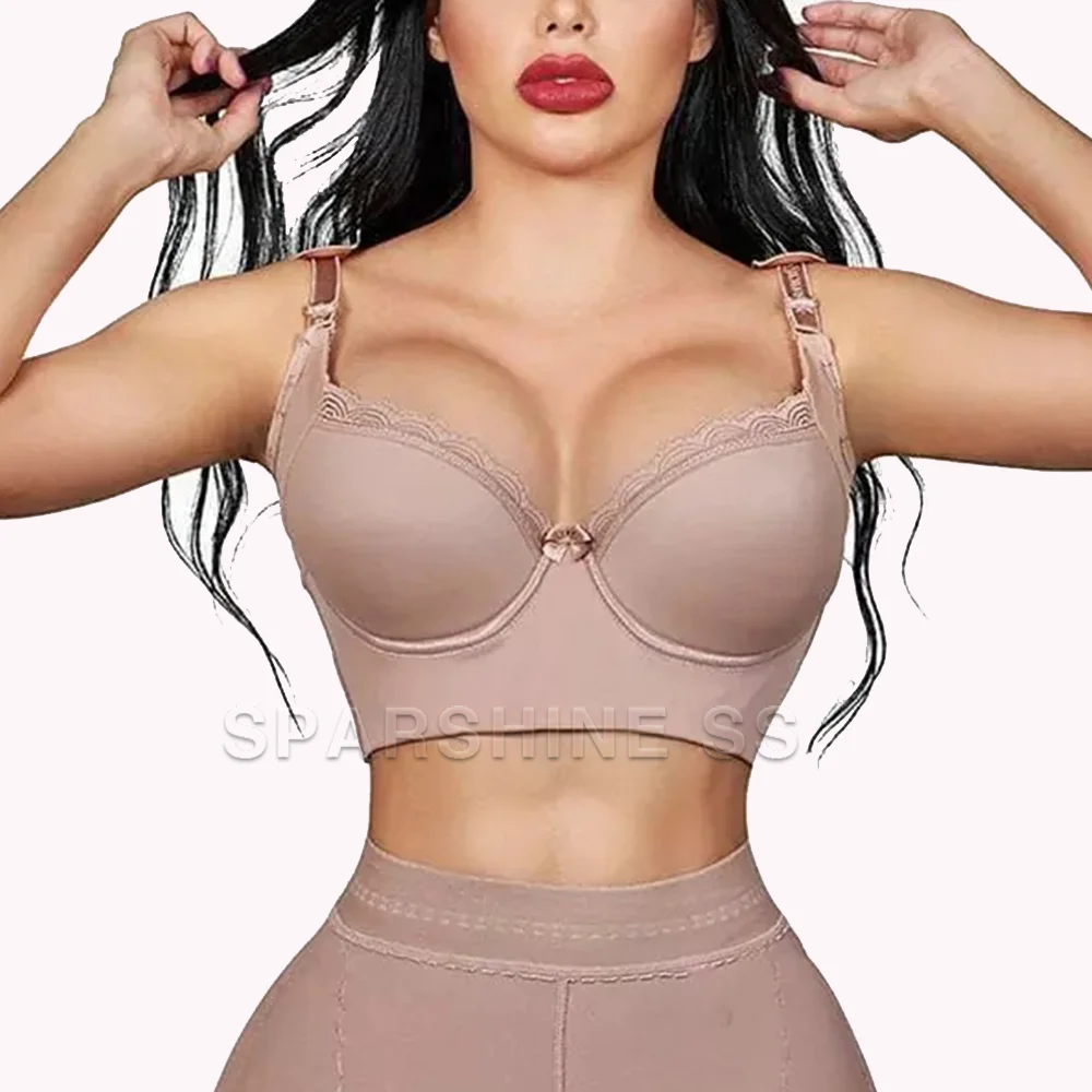 Fajas Comfort Bra for Women Everyday Wear Plus Size Underwear Shaper Bra Seamless Push Up Brassiere Vest Top