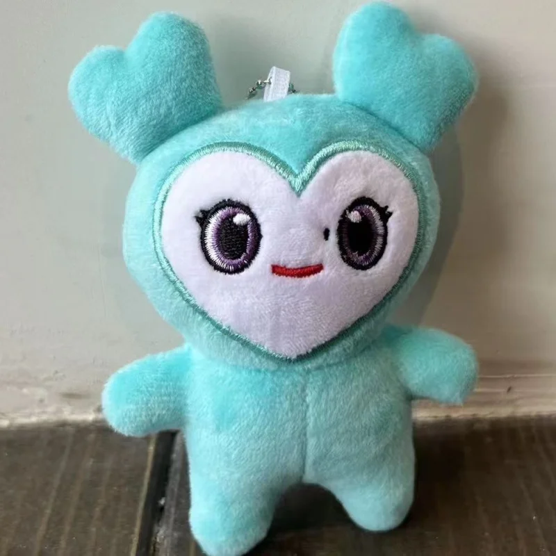 Lovelys twice superstar plush toy, animal de dibujos animados, llavero de muñeca de melocotón, colgante de mochila para niños, regalo de cumpleaños, 10cm