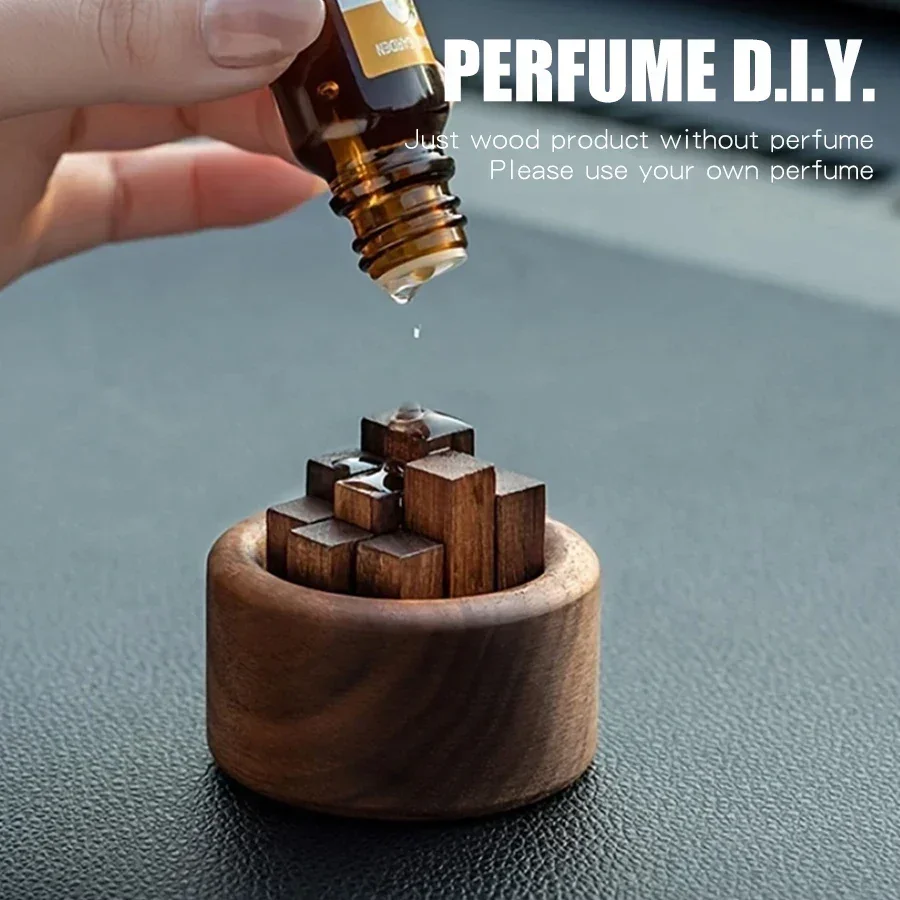 

No Perfume Wood Aroma Diffuser DIY Fragrance Living Room Bathroom Toilet Bedroom Desk Home Accessories Aromatherapy Decorations