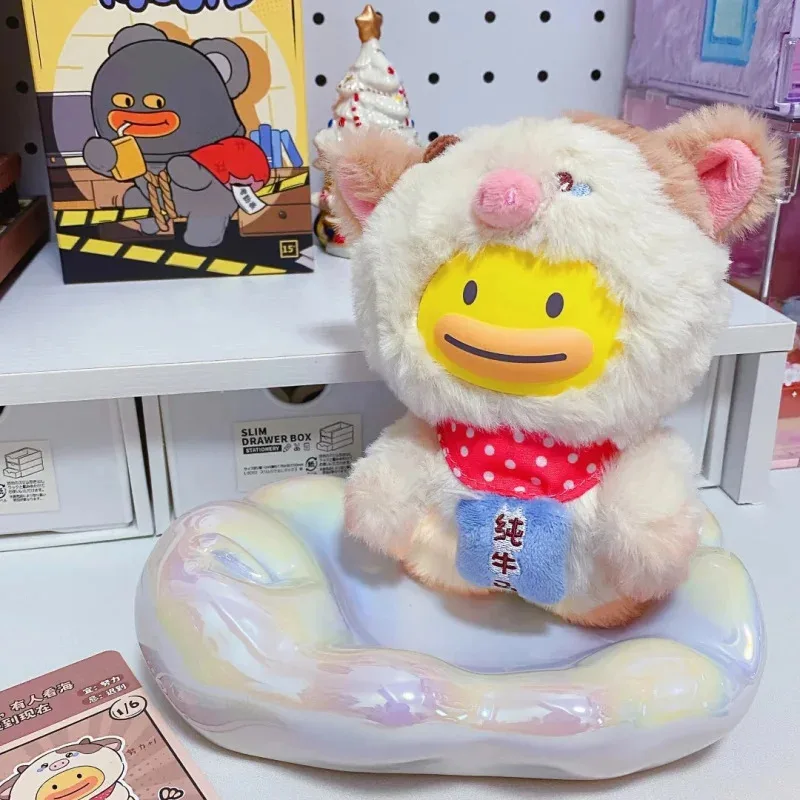 DONO Duck's Week OOTD سلسلة دمى الفينيل صندوق أعمى Caixa Caja Kawaii دمى الفتيات الفتيان هدية أنيمي الشكل اللعب