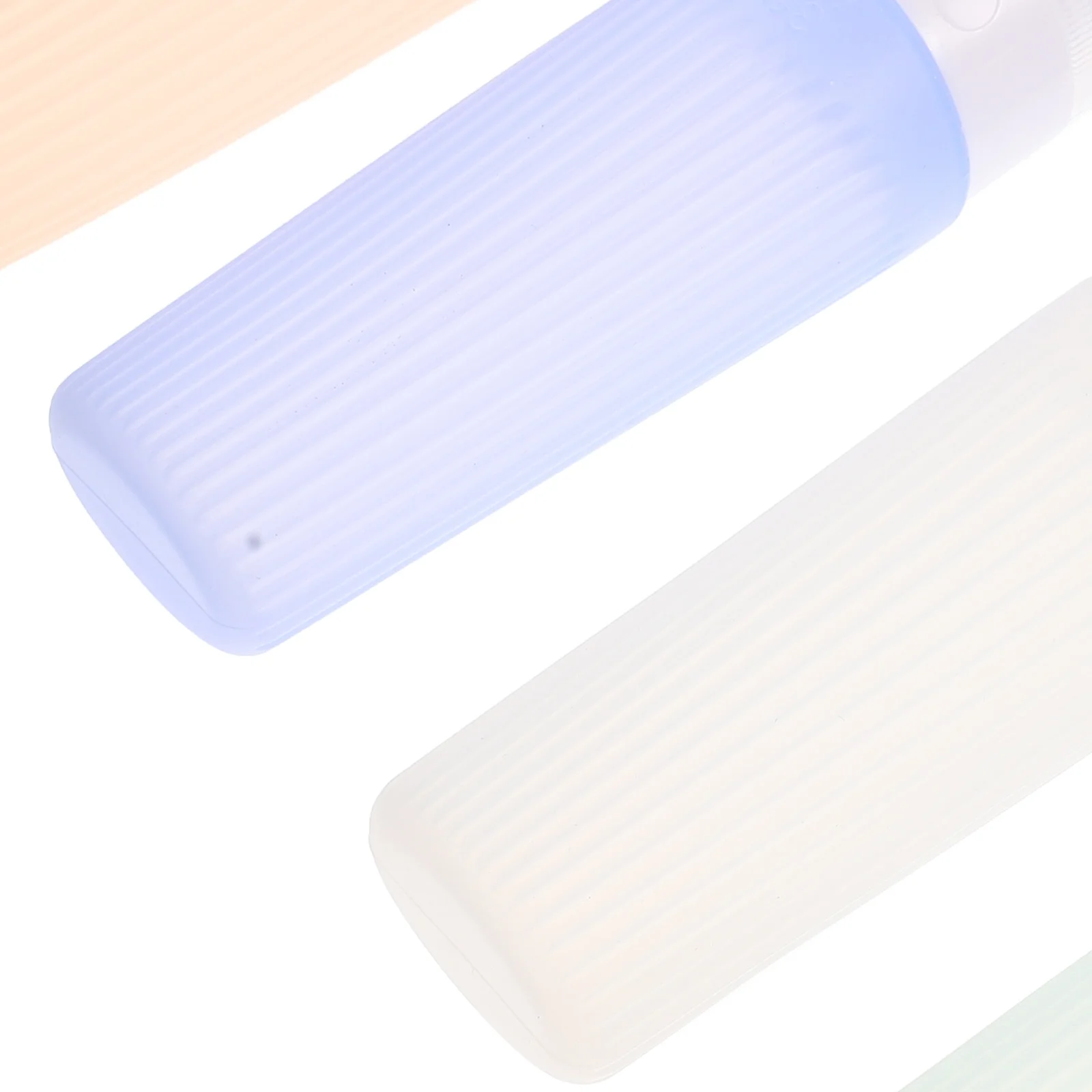 

4Pcs Travel Bottles Set Silicone Leak-Proof Portable Toiletry Bottles for Shampoo Conditioner Lotion Sunscreen Reusable Compact