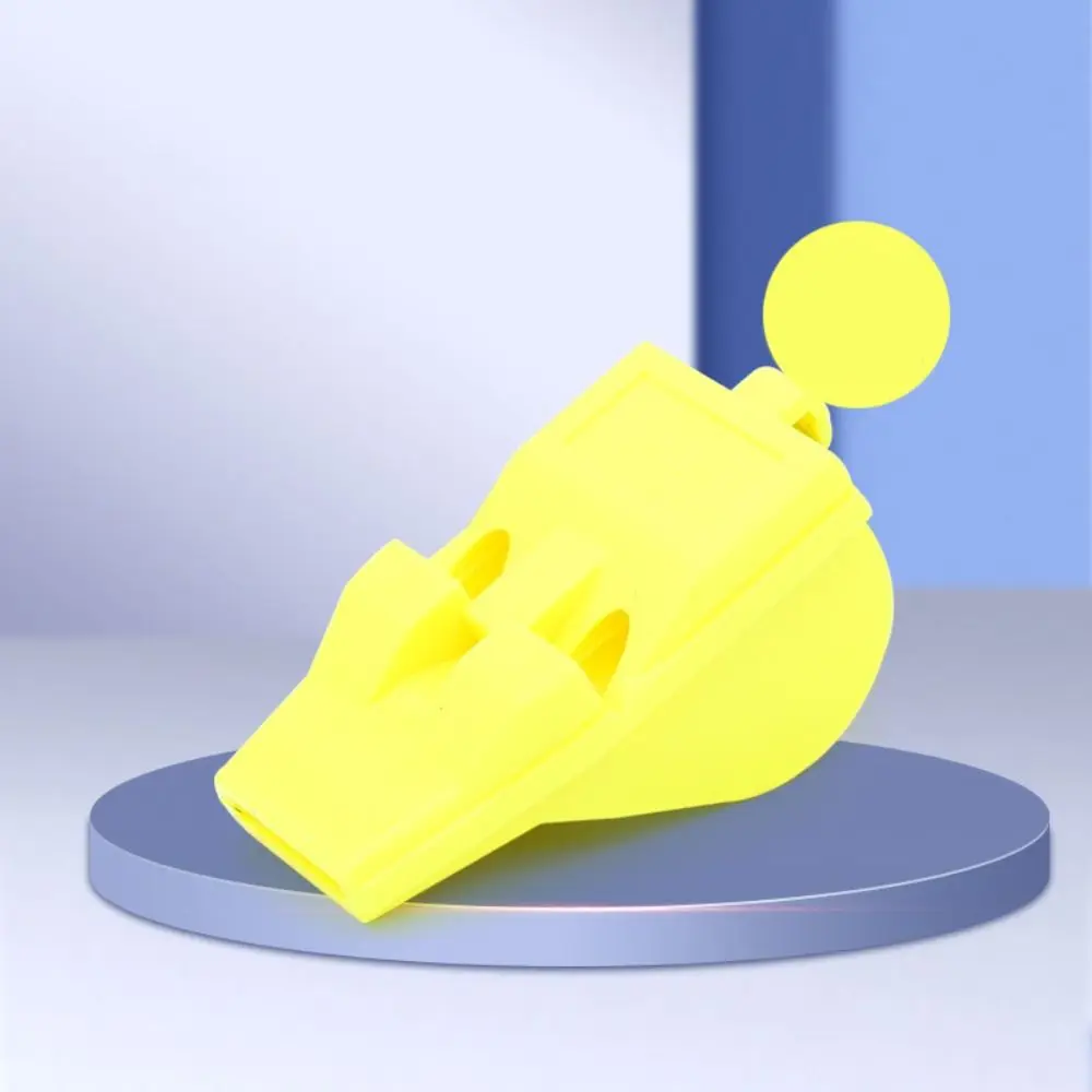 

Высококачественный портативный свисток из ПВХ для тренировок, многоцветный, с громким звуком, для выживания на природе