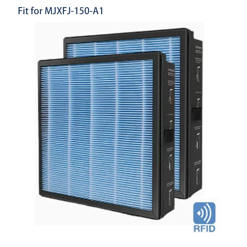 2 sets MJXFJ-150-A1 Fit for Xiaomi Mijia Fresh Air System A1 Composite Filter With RFID Adapted to MJXFJ-150-A1