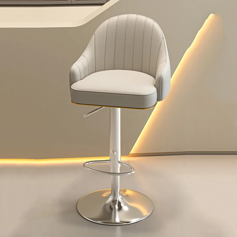 

---Bedroom Minimalist Bar Stools Comfortable Gaming Adjustable Swivel Bar Chairs Relaxing Restaurant Bancos De Bar Home Furnitur