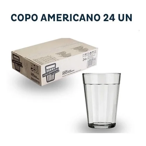 190ML AMERICAN CUP BOX NADIR FIGUEIREDO 24PCS