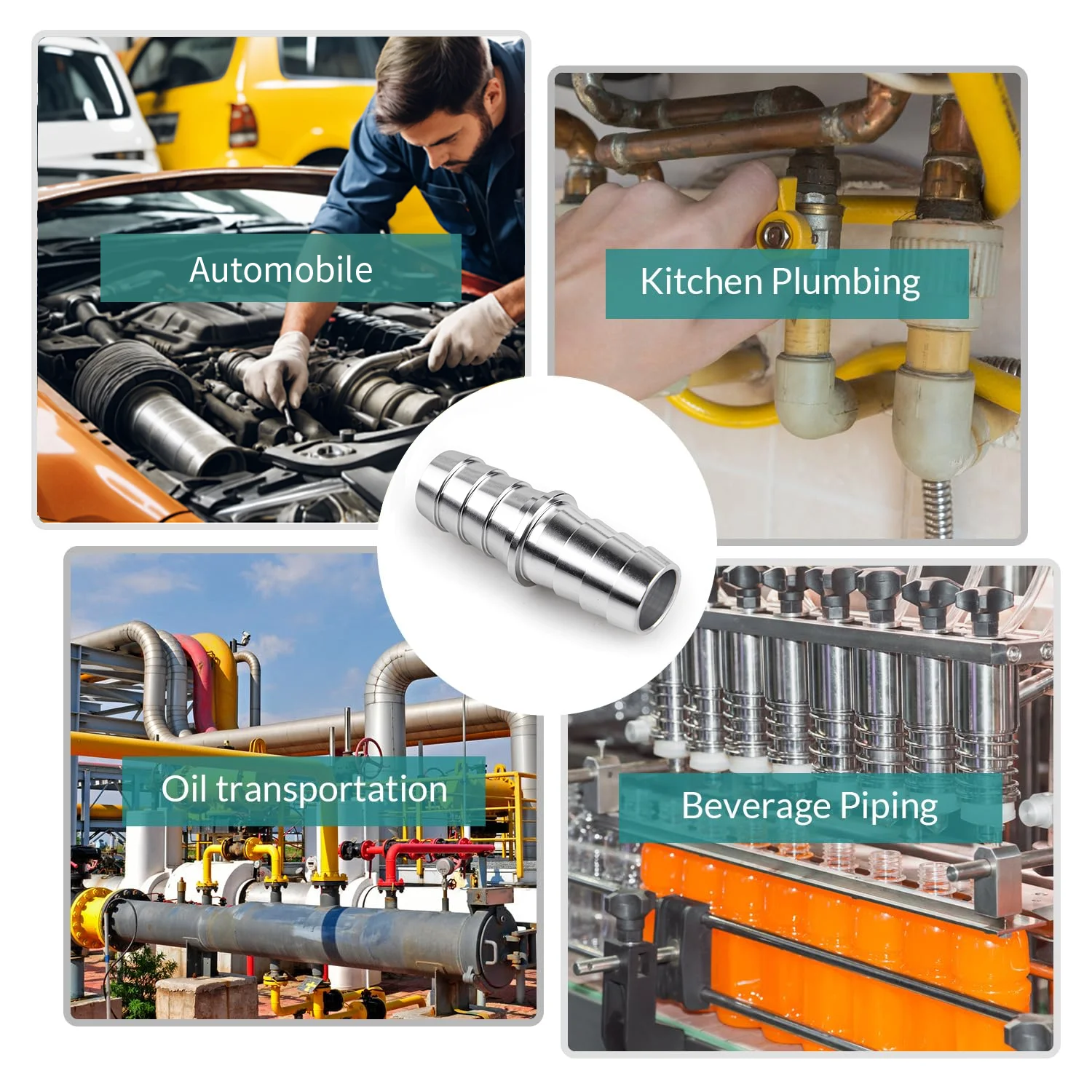 2Pcs 3/4" / 5/8" Ho…