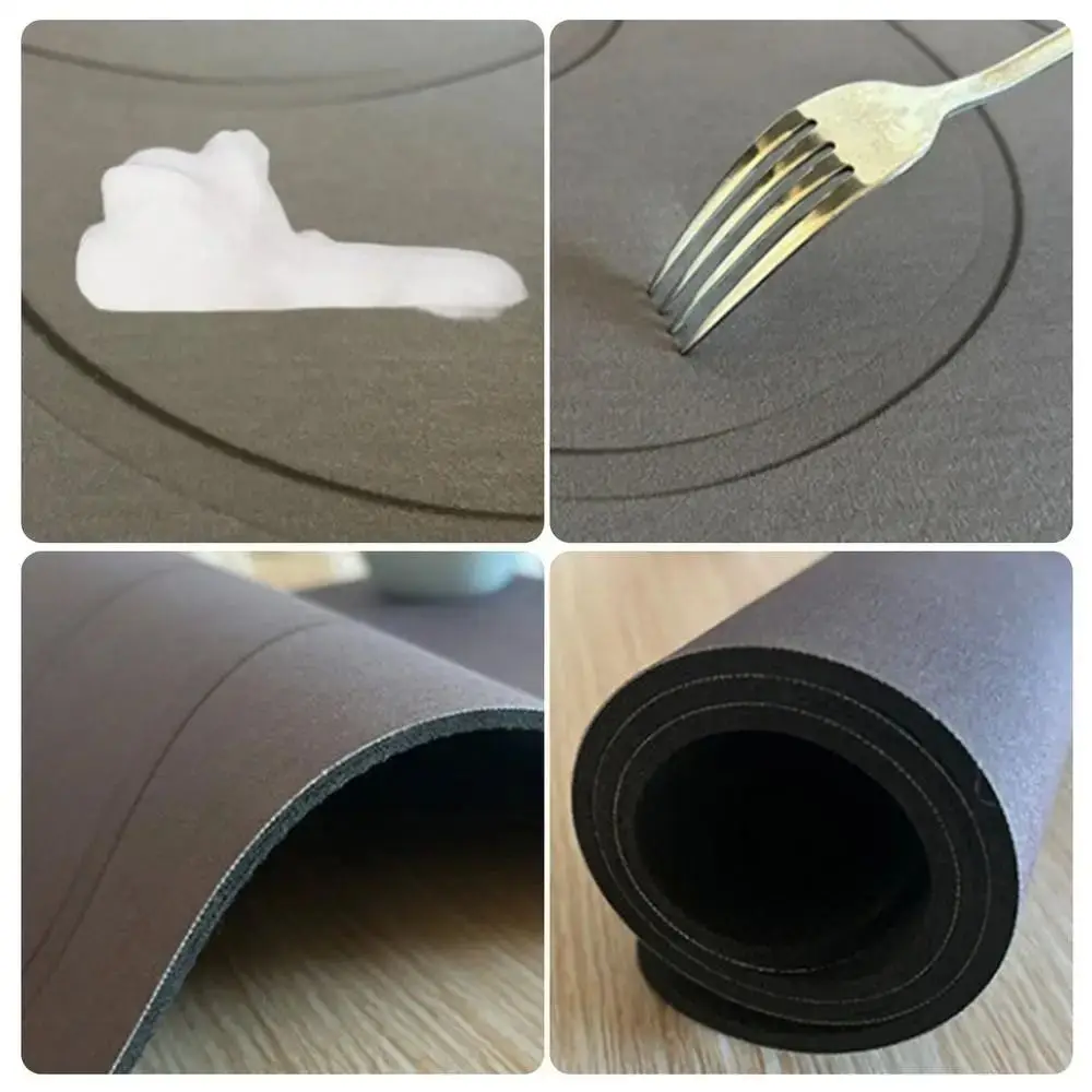 Neue 40x60cm Badezimmer-Antirutschmatte Superabsorbierende Kieselgur-Eingangsmatte Rutschfeste Küchenbodenmatte – Detail 11
