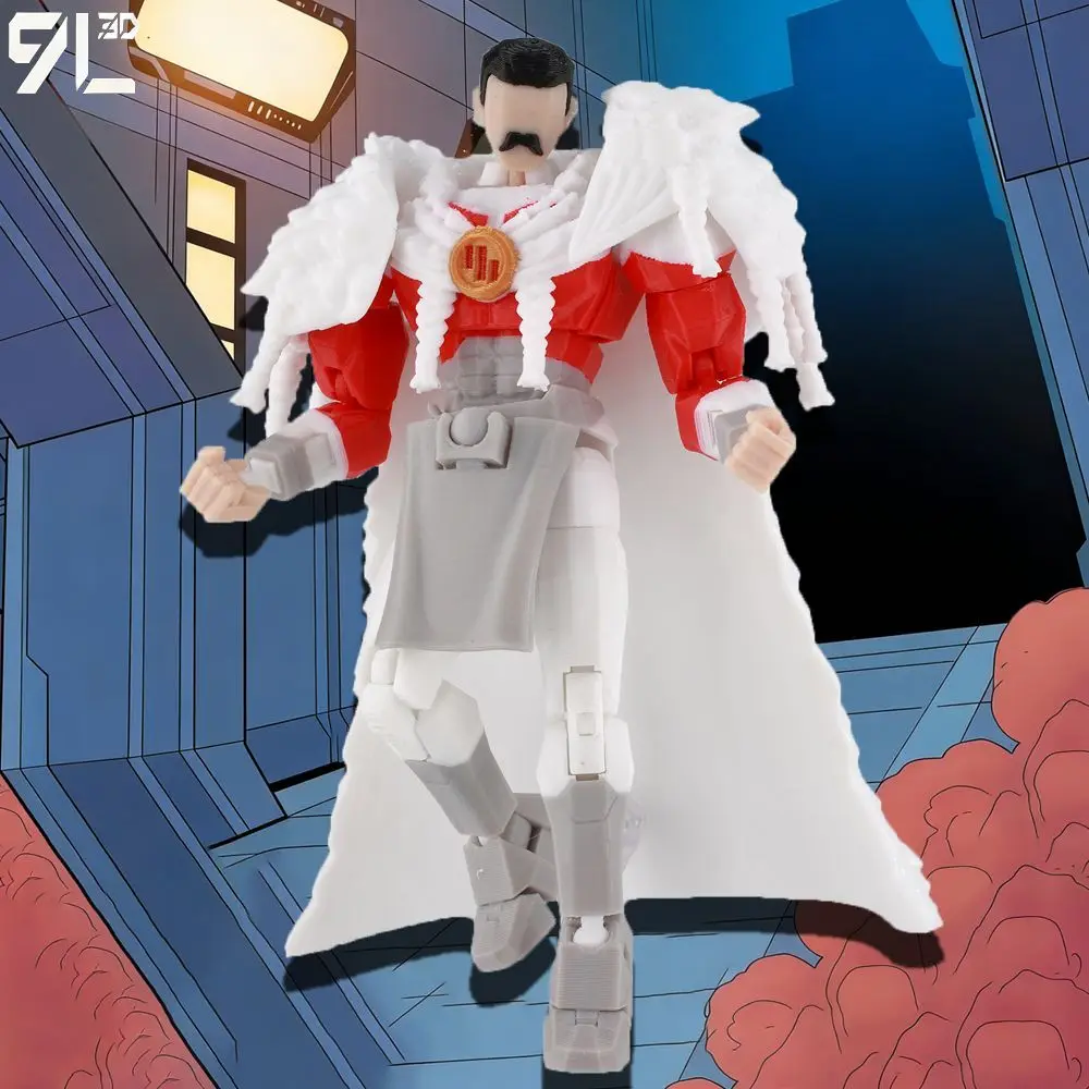 9L3D Printe Imperial Regent Titan13 Dummy13 T13 Lucky13 Unbeatable Action Figure Anime Collectible Model 13 Birthday Present