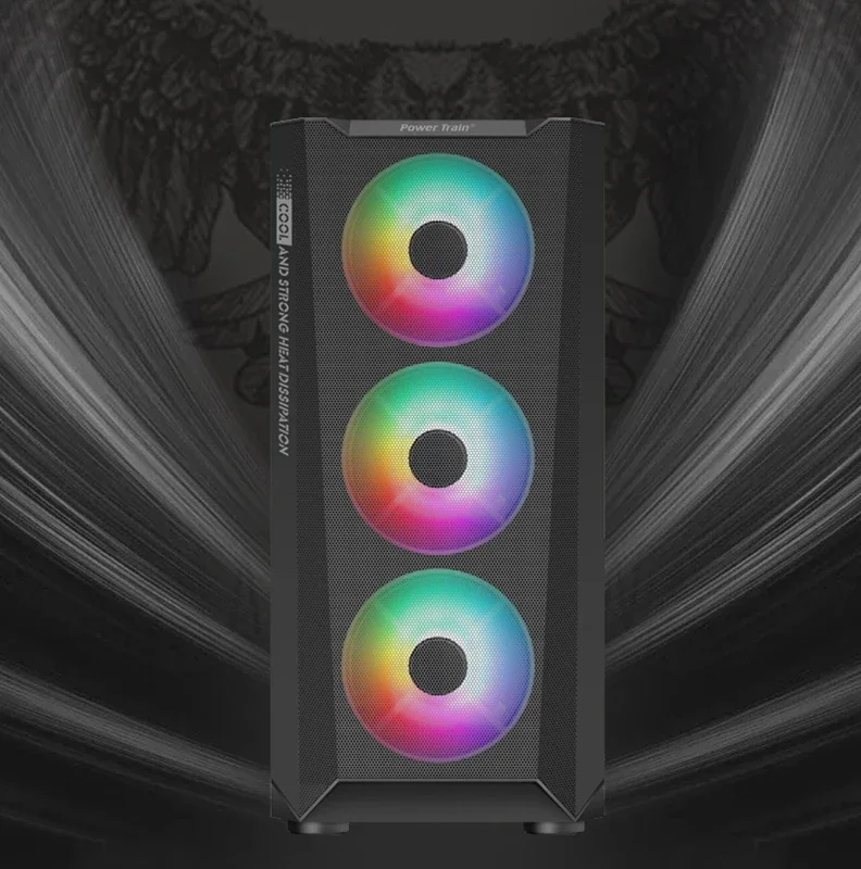 

'For E-Atx Computer Case Dual 360 Water-Cooled Vertically Mounted for 4090 Long Graphics Card Gaming Computer PC Case