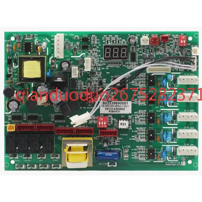 Trane is suitable for Chigo outdoor unit control main board 803339890001 original new computer board CE-KFR125W