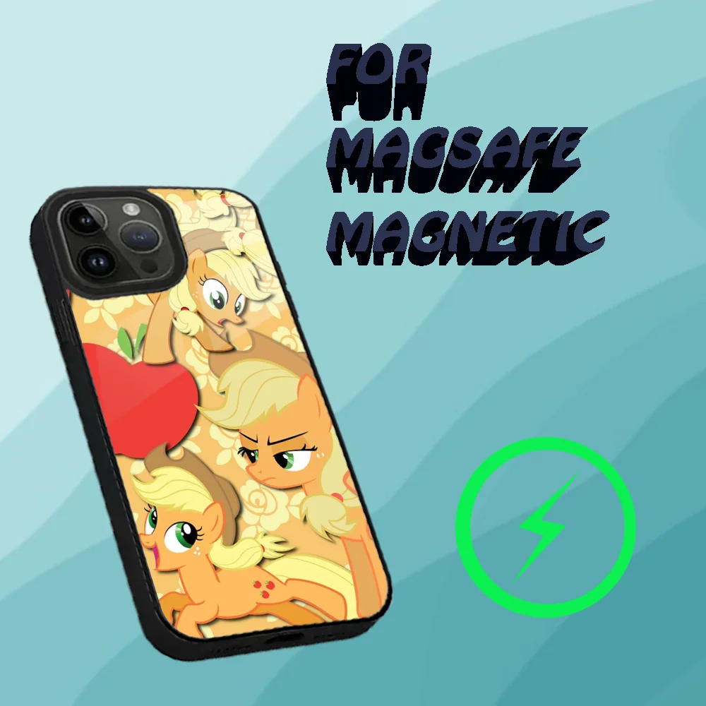 My P-Ponys L-Little Phone Case For iPhone 16,15,14,13,12,11,Plus,Pro,Max Mini Magsafe Magnetic Wireless Charging