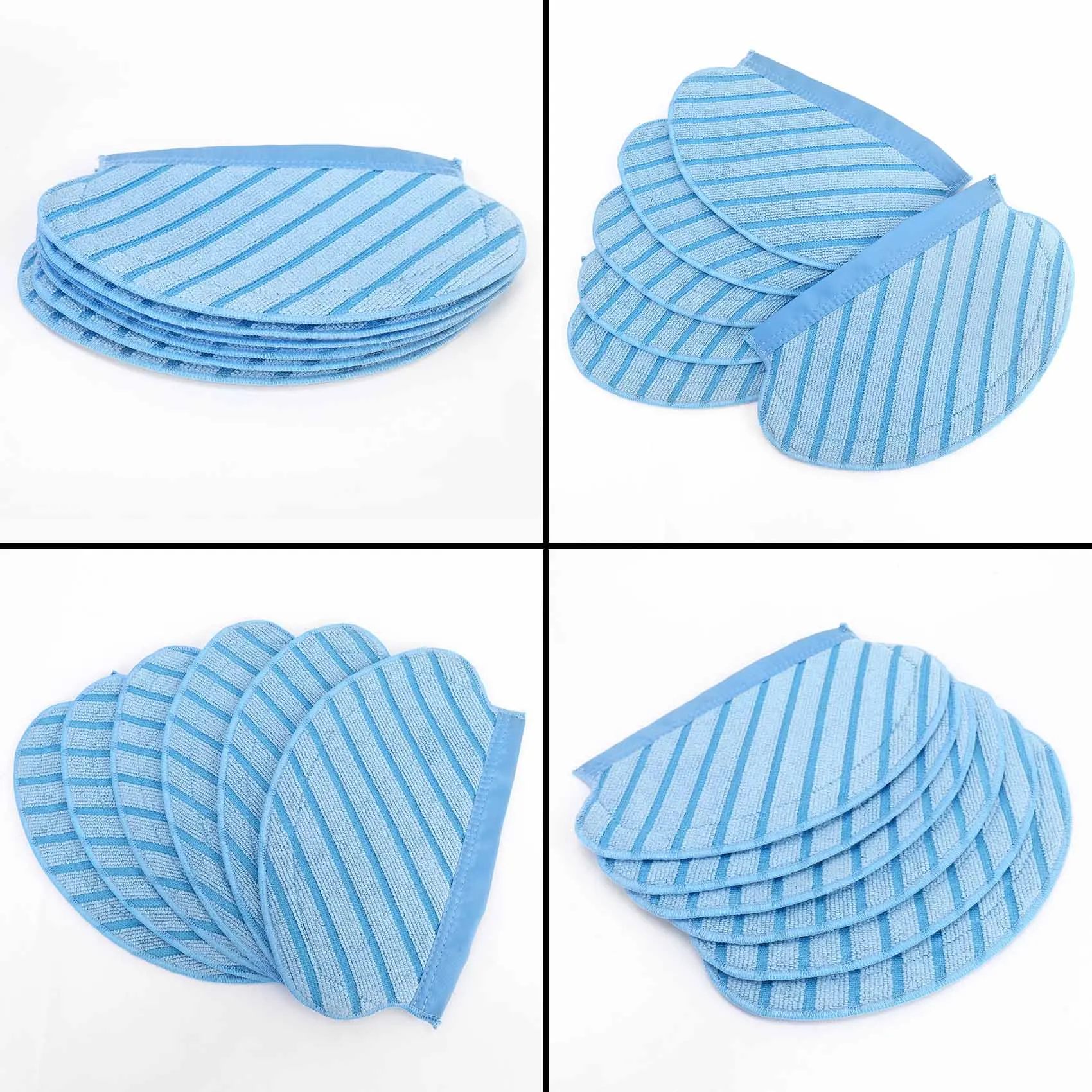 

6Pcs Mop Cloth Pads Set For Ecovacs Deebot Ozmo 920 950 Vacuum Cleaner Parts Replacement Home Accessories CNIM Hot