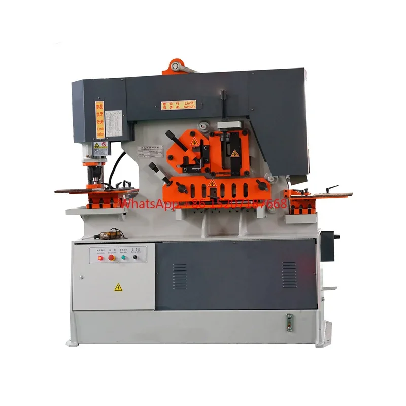 RAYMAX Multifunctional Ironworker CNC Hydraulic Shearing Machines for Manufacturing Plant Condition New ironworker