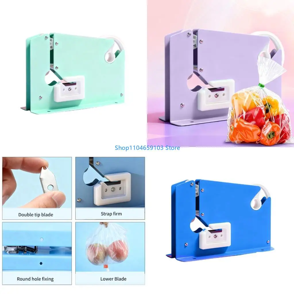 

Multipurpose Tape Applicator Device Secure Sealing Tool For Bags Kitchen Office
