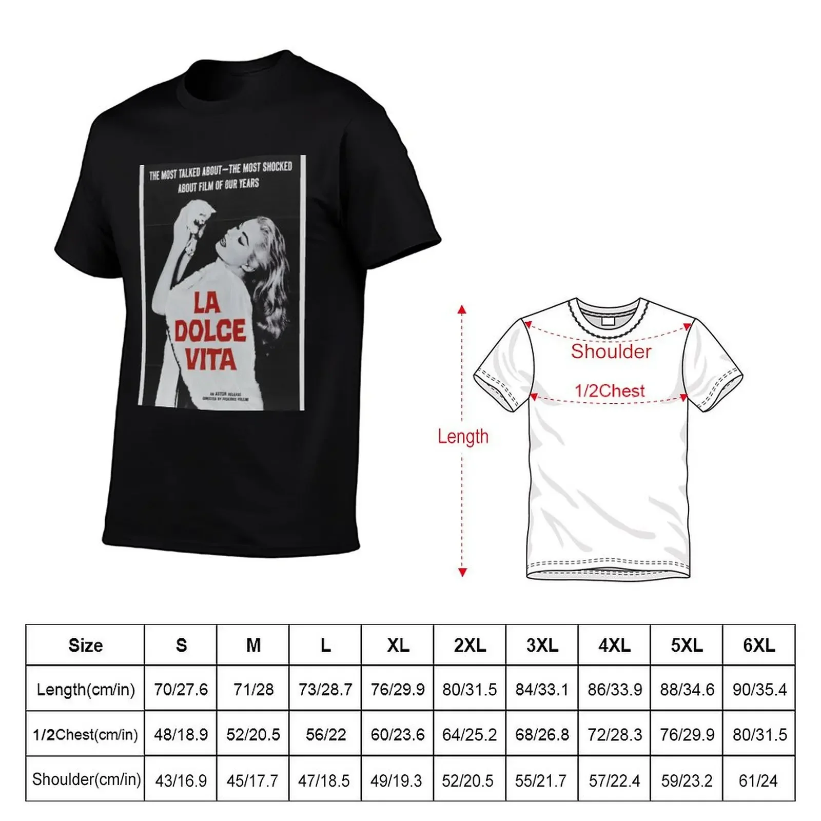 Womens and Girl La Dolce Vita T-Shirt cotton graphic tees oversized graphic tee shirts graphic men workout shirt