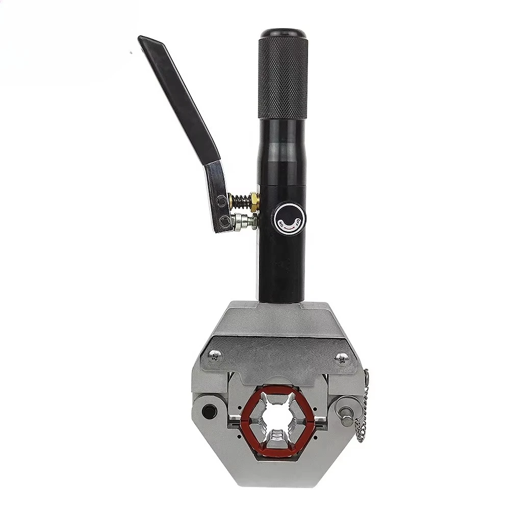 FS-7842 Manual Handheld Hydraulic AC Hose Fitting Crimper Kit Hexagonal Crimping Type A/C Tool