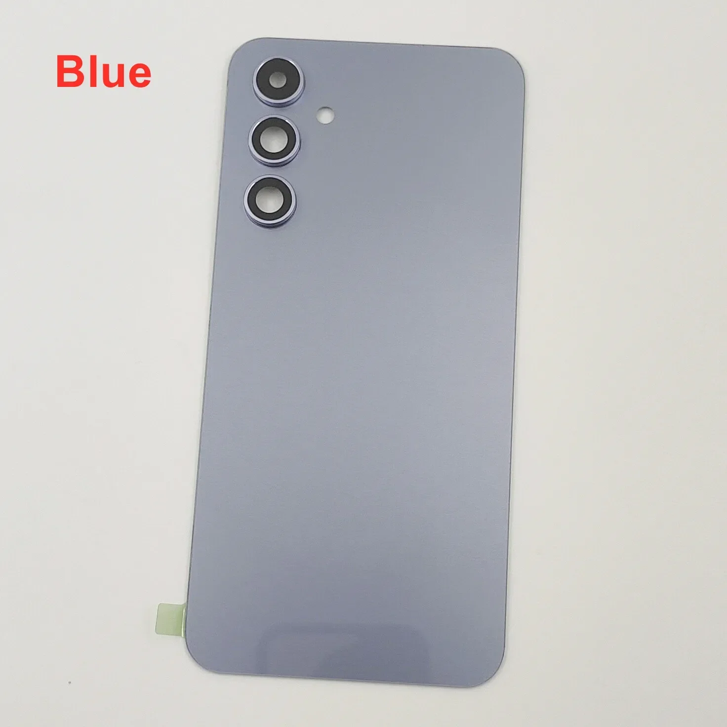 サムスンギャラクシーA54用のガラス製の背面カバー,ハードバッテリーカバー,リアドアハウジング,カメラレンズ付きシェル,粘着ステッカー