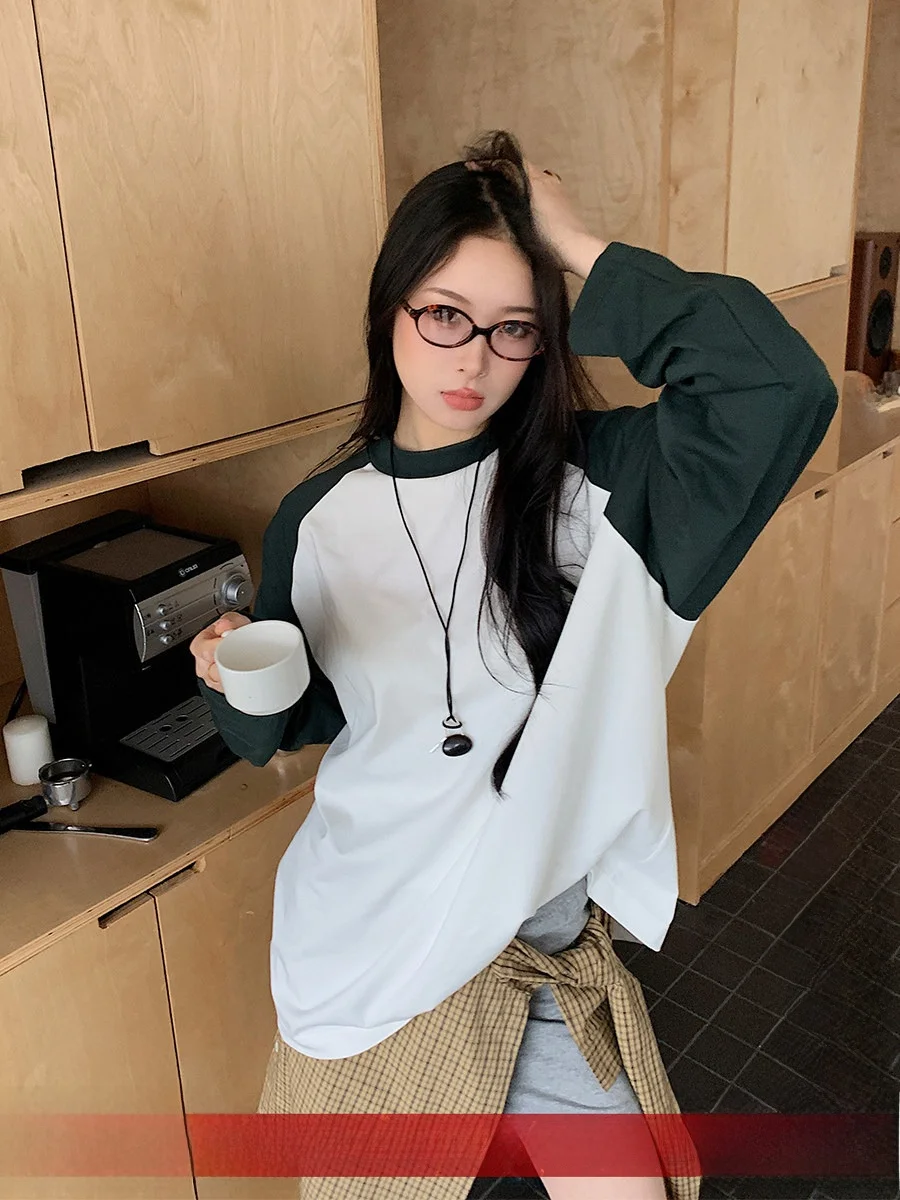 

Длинная футболка с вырезом на плече, ручная работа от Sts, для молодых профессиональных женщин, летняя, для повседневной носки...