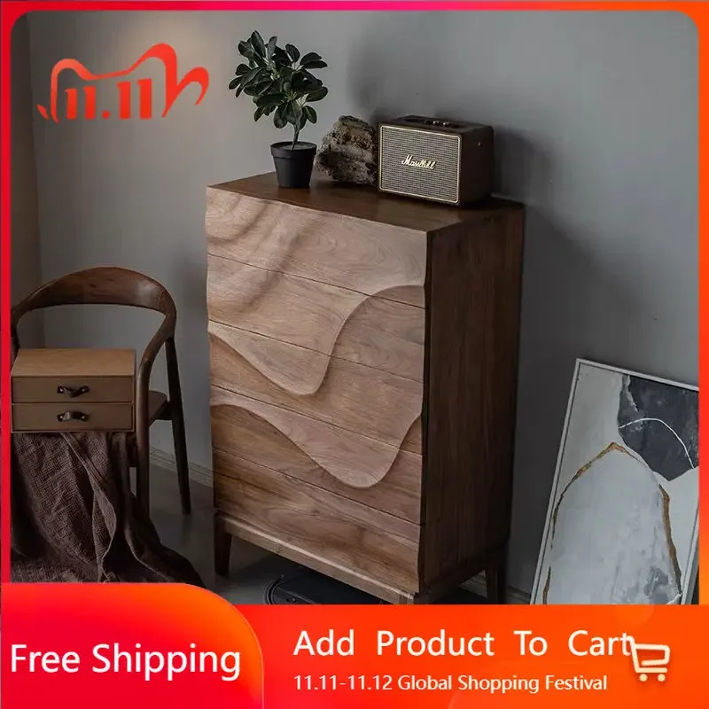 

Ergonomic Brown Living Room Cabinet Rustic Classic Space Saving Living Room Cabinets Vintage House Vitrina Trendy Furniture