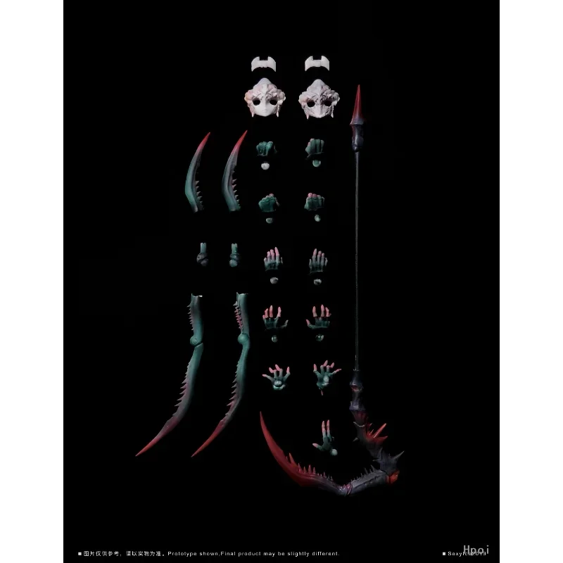 100% Oryginalny B0127 1/12 Skala Żołnierka Seria Owadów MANTIS Zestaw Kompletny do Wymiany Twarzy 6 Cali 17 Cm Żołnierz