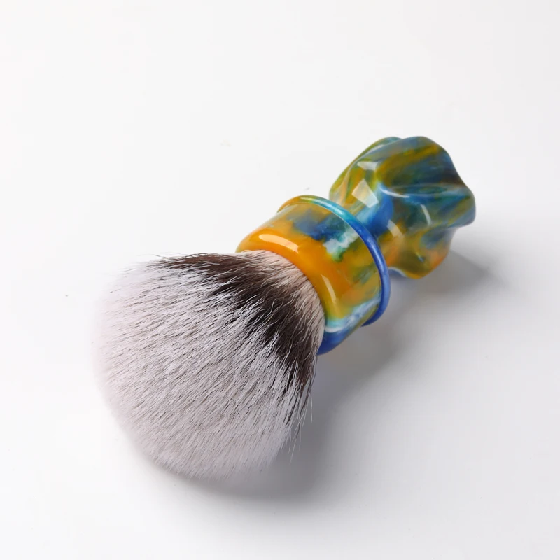 YAQI Starry Night New 28MM Synthetic Hair Mens Wet Shaving Brush