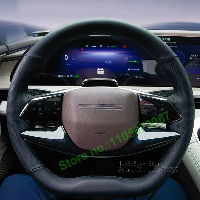 

Чехол на руль автомобиля из искусственной кожи, сшитый вручную, противоскользящий, прочный, для EXEED Stellar CDM TXL VX, аксессуары для интерьера