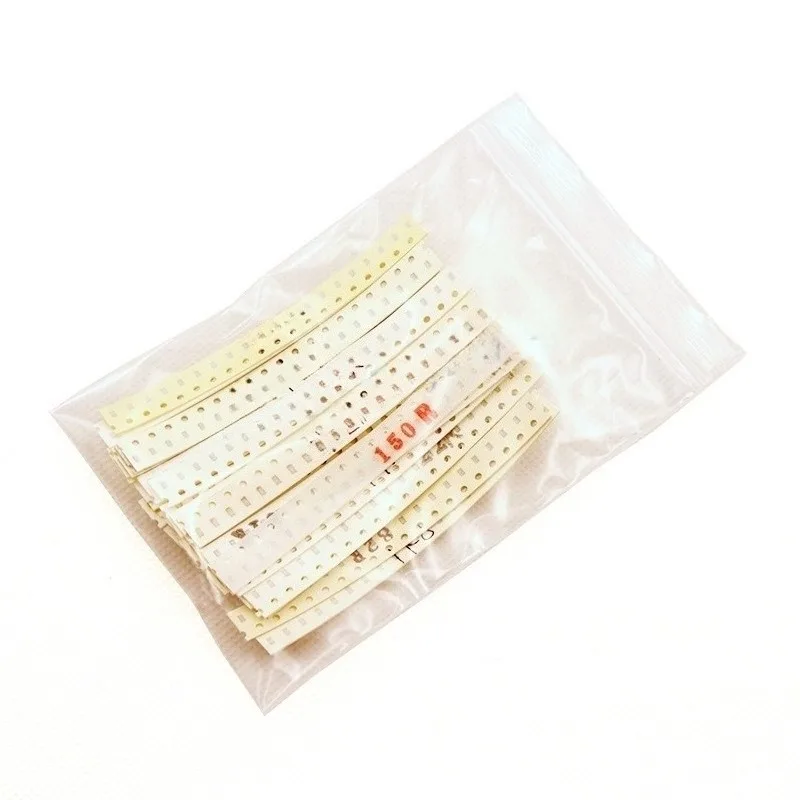 660pcs 0603 SMD Resistor Kit 33 Values x 20pcs 1% Tolerance Chip Resistor Assortment