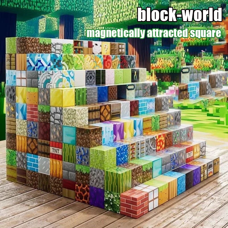 

Магнитные строительные блоки Mine Magnet World