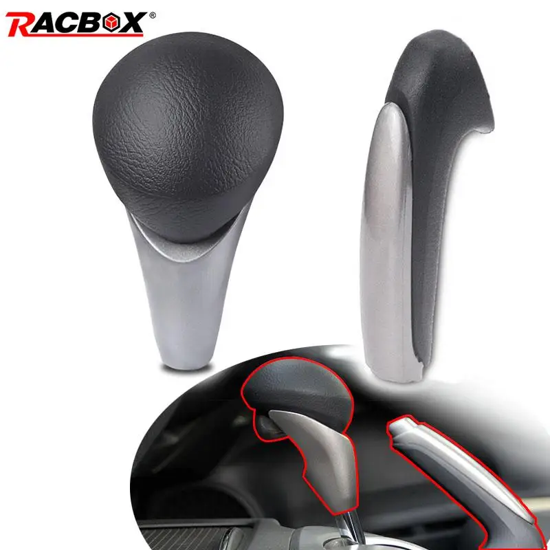 Car Brake Handle Cover Gear Shift Knob for Honda Civic 2006-2011 Left Hand Drive Auto Accessories 47115-SNA-A82ZA 54130-SNA-A81