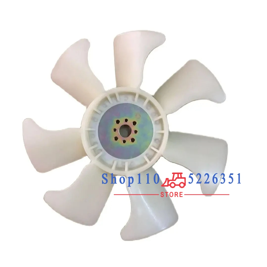 

Аксессуары для экскаваторов CATE303CR 304 305, вентилятор в форме листа двигателя S4L, вентилятор отопителя, лист вентилятора, 7 листов