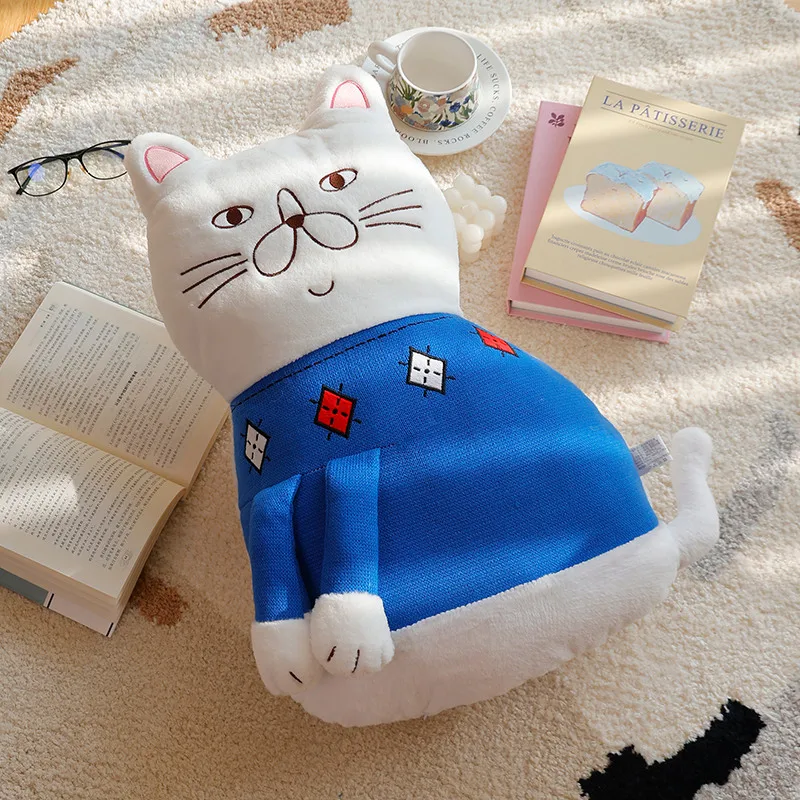 Zhaocai Cat Pillow Creative Design Plush Doll Cute, Fun, Soft, Comfortable, Comfortable, Accompanying, Warm Home Decoration