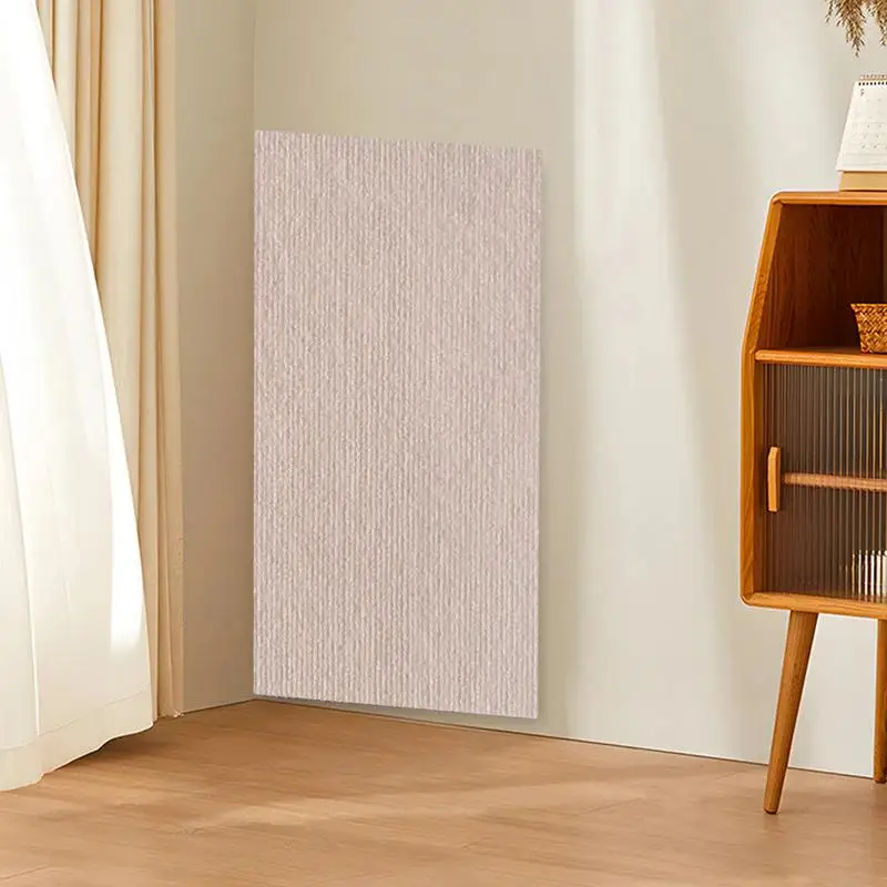 Cat Scratch Rug Self-Adhesive Trimmable Cat Mat Cat Scratching Pad Flat Cat Scratcher Easy Pad Replacement For Cat Tree Shelves