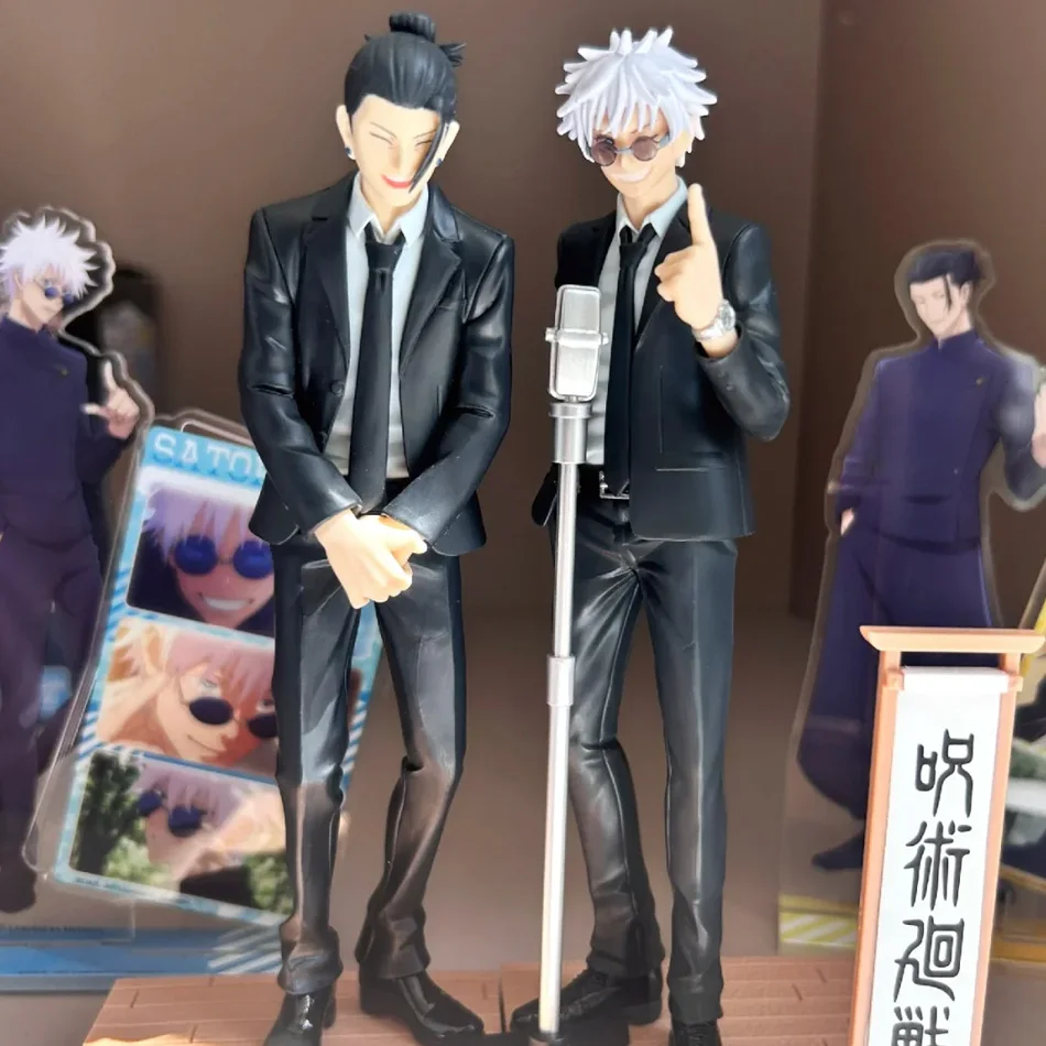 Jujutsu Kaisen Anime Actionfigur PVC Sammlermodelle Gojo Fushiguro Megumi 18cm Geschenk und Dekoration