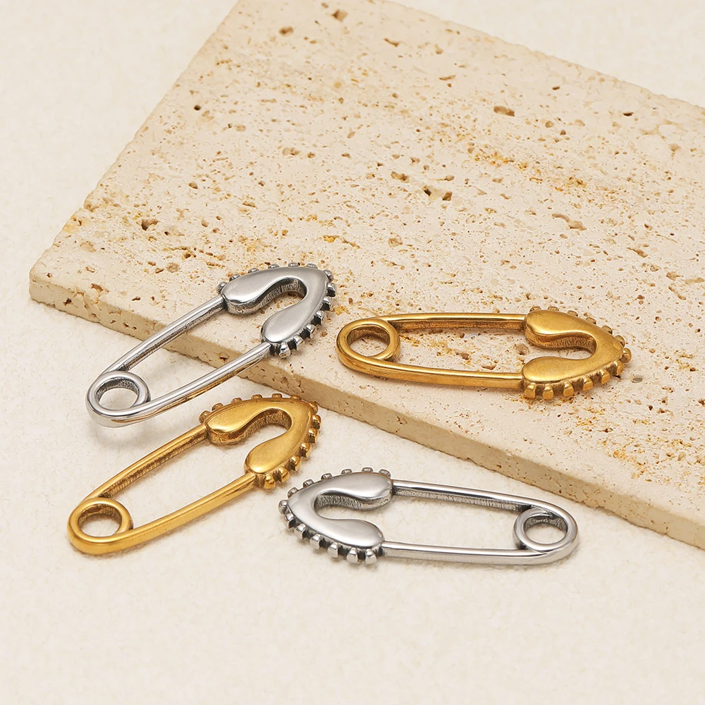 2 Stück Anhänger in Stiftform aus Edelstahl, zum Basteln von Schmuck, für individuelle Schmuckstücke, Damenohrringe, Kleidungsaccessoires. – Detail 3
