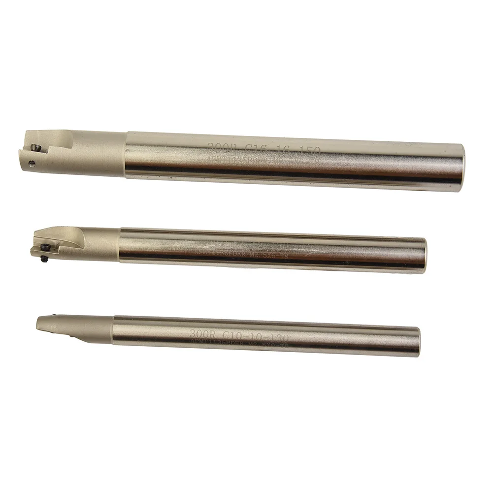 Turning Insert Turning Tool Holder 130/150mm Convenient To Hold 10pcs 300R C10-10-120-1T APMT1135PDER Alloy Steel