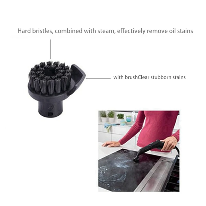 Boquilla potente para Karcher SC1 SC2 SC3 SC4 SC5, accesorios de aspiradora a vapor, cabezal de cepillo de limpieza, 2 uds.