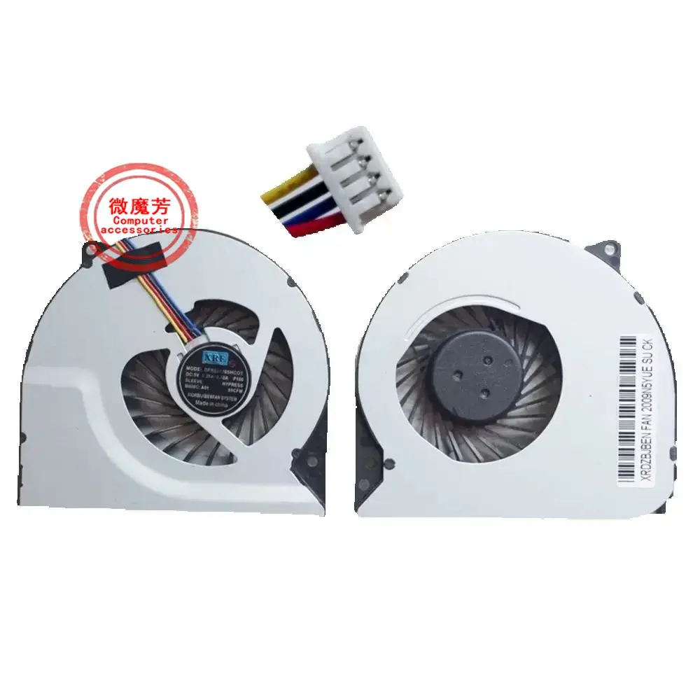 New Laptop cpu cooling fan for ASUS N45SF N45SL N45SL N45S Notebook Computer Processor Cooler