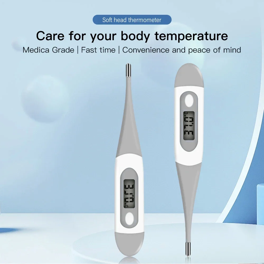 Medical Household Thermometer Baby Adult Medical Ear Thermometer Digital Thermometer Fever Oral Type Home Using Fast Reading image 4